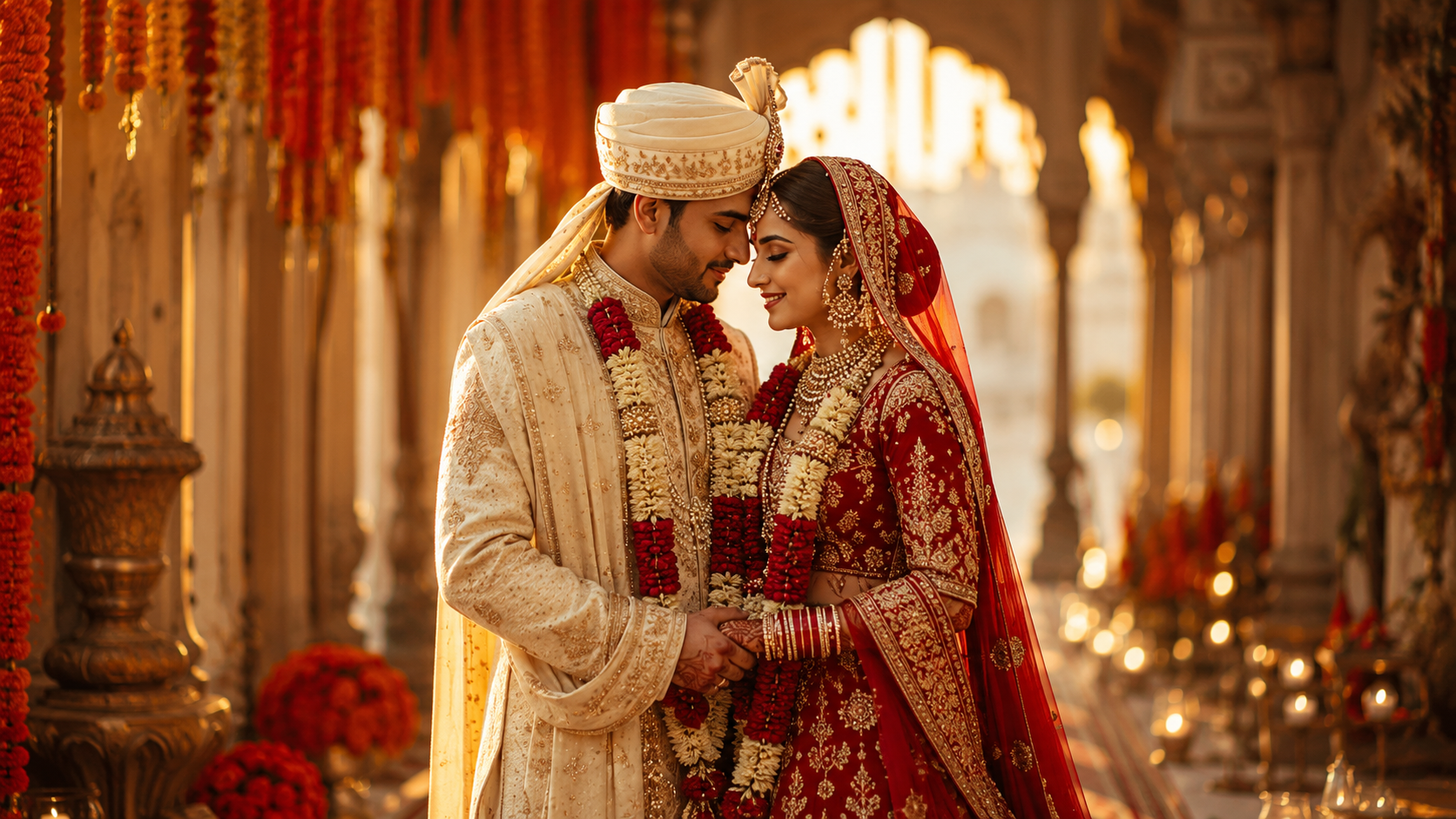 Hindu Wedding Theme - Online Wedding Card Design